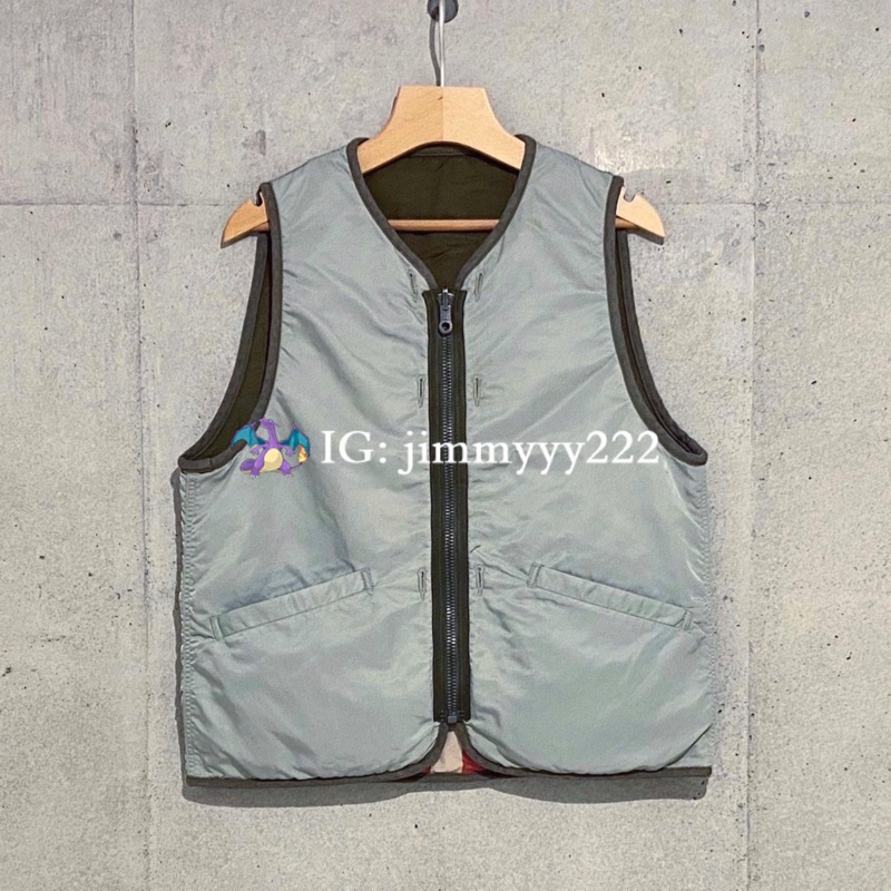 新品三色VISVIM IRIS LINER VEST 雙面穿東京代購日本代購| 蝦皮購物