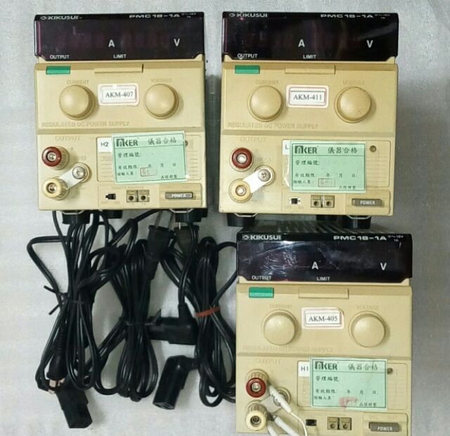 KIKUSUI 菊水 PMC18-1A 直流安定化電源 DC Power Supply 18V， 1A (0705)-