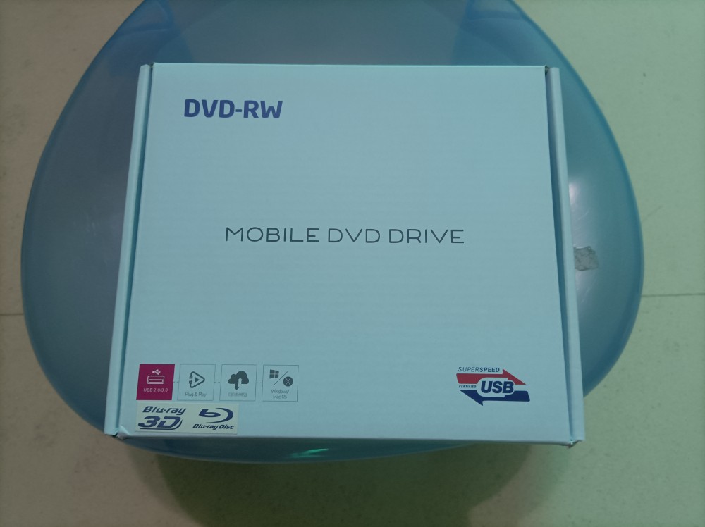 USB 3.0外接式3D 4K 藍光燒錄機BD / CD / DVD 光碟機支援Win | 蝦皮購物