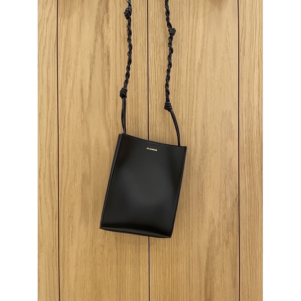 現貨在台｜Jil sander Tangle Small leather shoulder bag