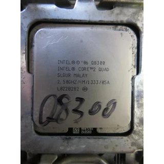 Processeur Intel Core 2 Quad Q8300 (2,50 GHz, 4 Mo, 1333 MHz) Socket 775 – SLB5W