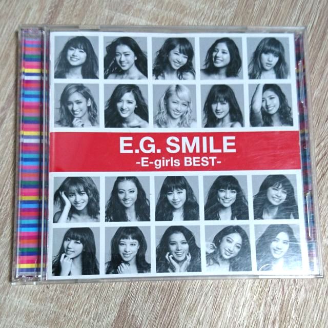 E.G. SMILE -E-girls BEST-》2張CD+歌詞本，日本購買，E-girls 單曲