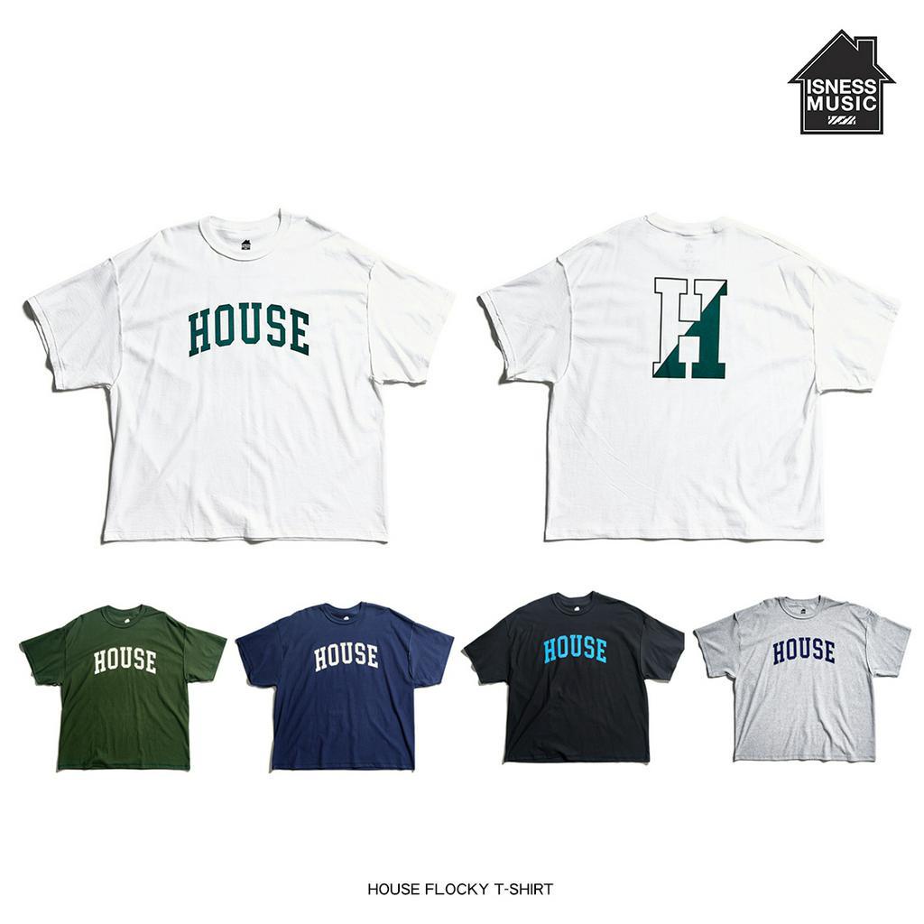 𝙇𝙀𝙎𝙎𝙏𝘼𝙄𝙒𝘼𝙉 ▽ ISNESS MUSIC HOUSET01 HOUSE FLOCKY T-SHIRT