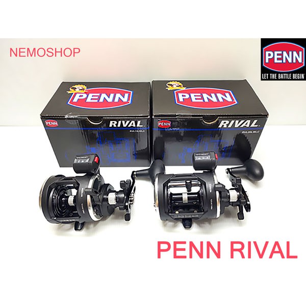 NEMOSHOP] PENN RIVAL 挑戰者機械式碼錶捲線器#船釣#兩軸#鼓式捲線器