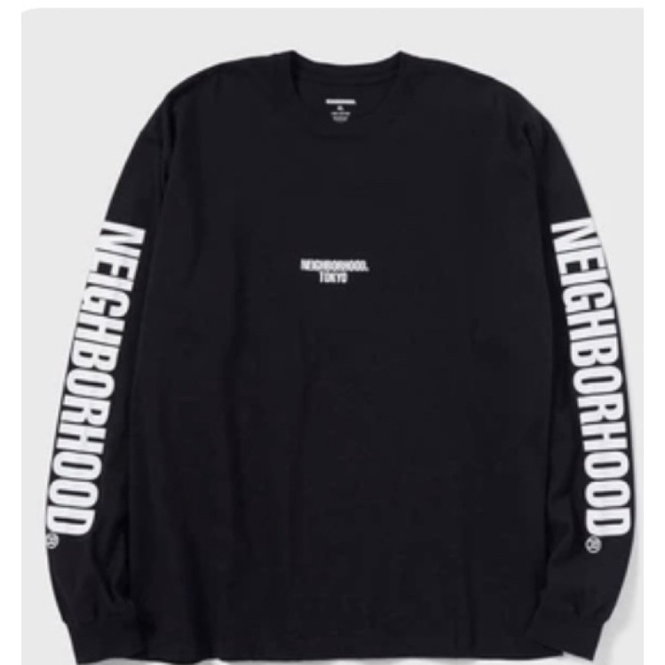 日本NEIGHBORHOOD NH TEE-10 LS NBHD麒麟臂字母字母長袖T恤22AW | 蝦皮購物