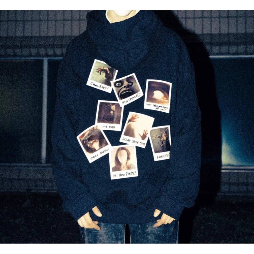 【MR八十】doublet polaroid film hoodie