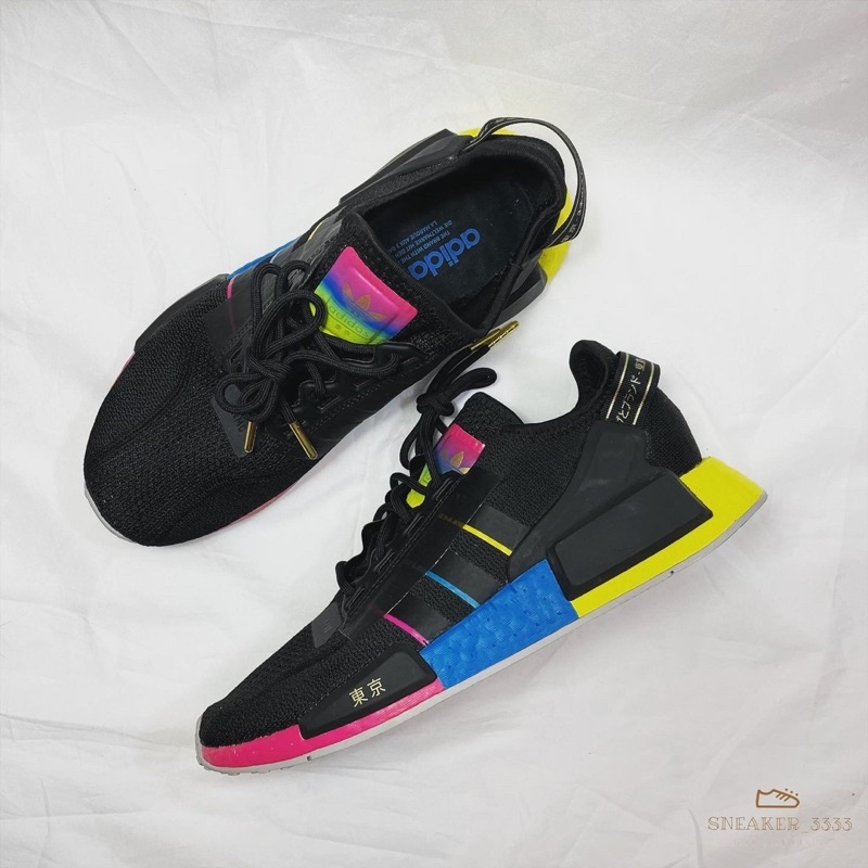 現貨｜𝟐𝟒𝐡𝐫𝐬內寄出🔥】ADIDAS NMD R1 V2 東京彩色休閒鞋boost 男