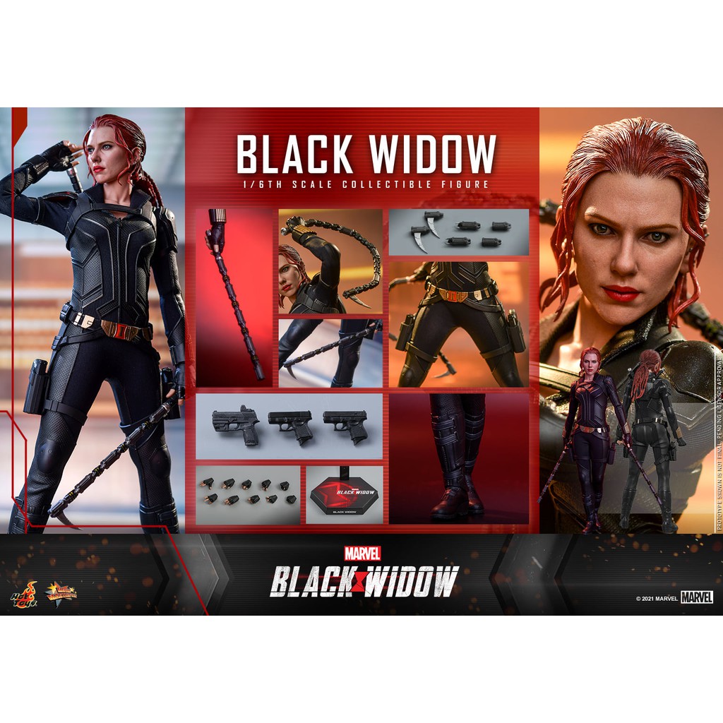 全新 野獸國 Hot Toys – MMS603 –《 黑寡婦 》 1/6比例 Black Widow 非 MMS601