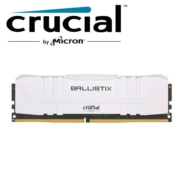 美光Micron Crucial Ballistix DDR4-3200-16G-白超頻散熱片/記憶體廠商直送| 蝦皮購物