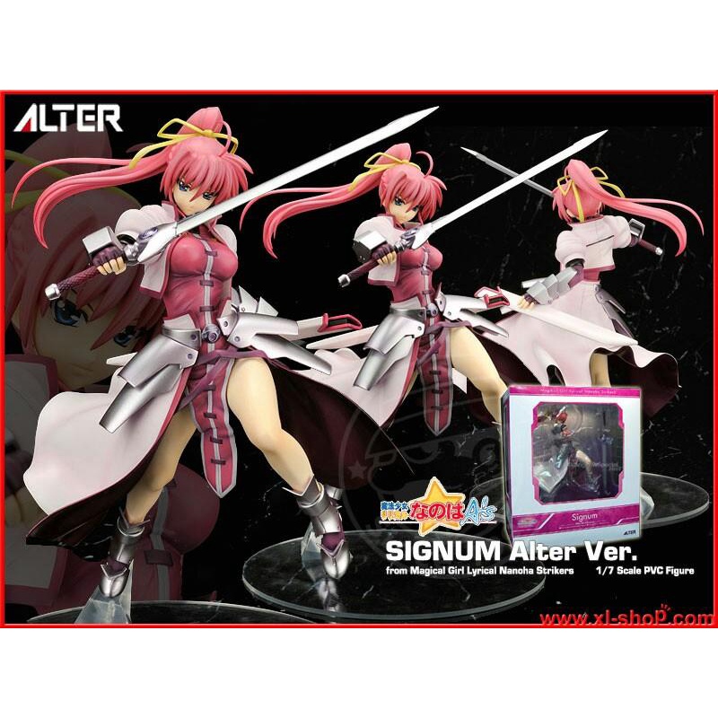 FGS>正版日版大盒限一張單Alter 魔法少女奈葉strikerS 希格納姆希格諾姆希格娜Signum 美女公仔| 蝦皮購物
