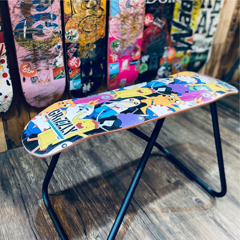BLR滑板椅Skateboard Chair 滑板椅架耐重150公斤多樣化工業風