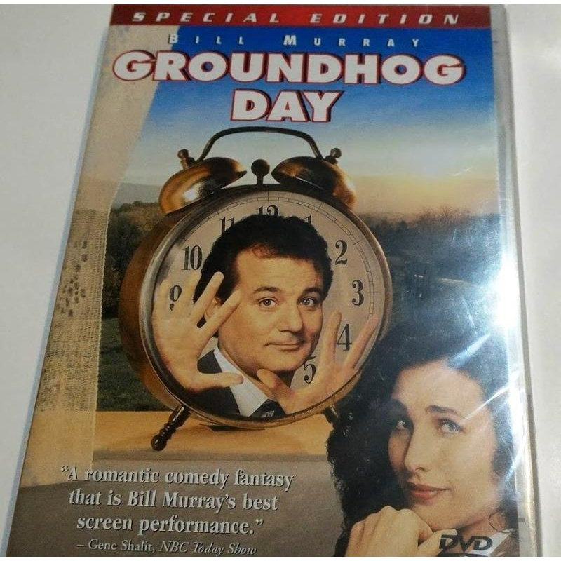 DVD ) 今天暫時停止Guoundhog 比爾墨瑞安蒂麥道威爾| 蝦皮購物