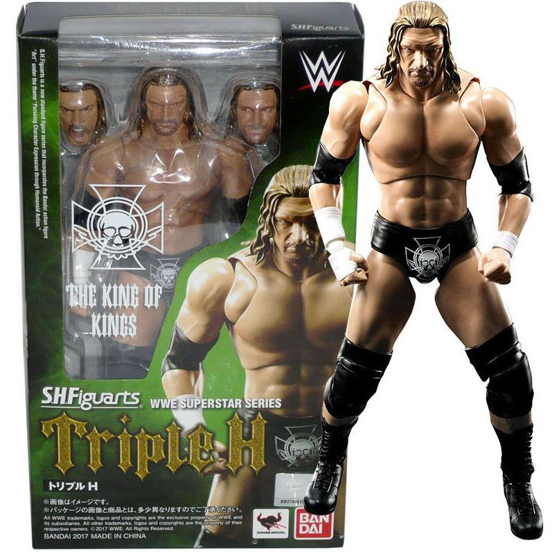 ☆阿Su倉庫☆WWE Bandai S.H.Figuarts Triple H HHH 萬代美版代理版人