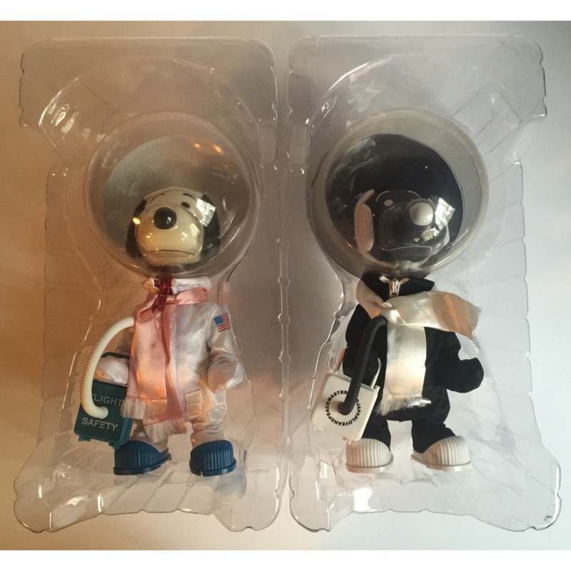 史努比宇航員服Snoopy Astronaut Medicom VCD 2只合售| 蝦皮購物