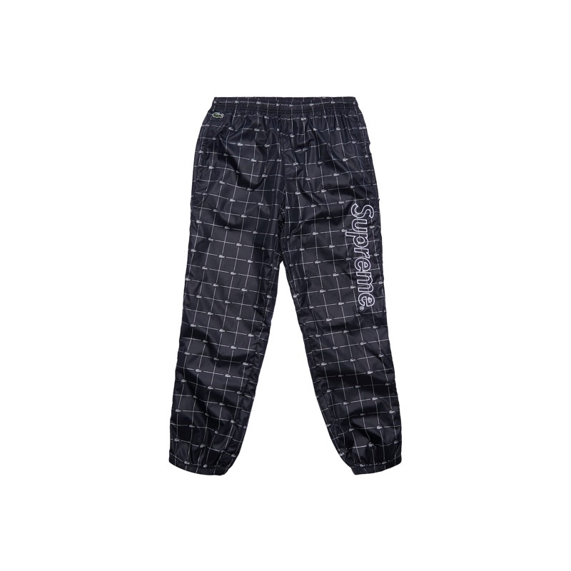 Supreme LACOSTE Reflective Grid Nylon Track Pant 風褲全新M | 蝦皮購物