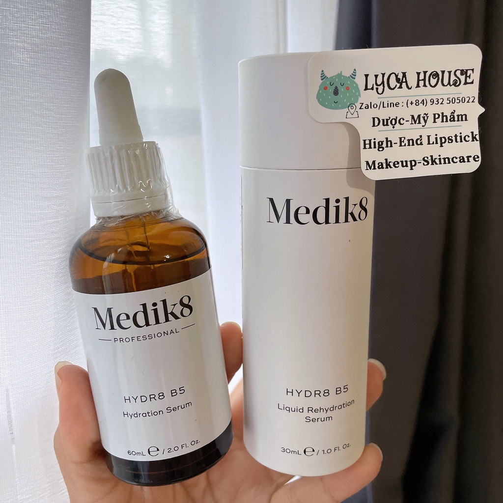 現貨英國Medik8 Hydr8 B5 Serum/Intense 玻尿酸深層補水保濕精華液30ML
