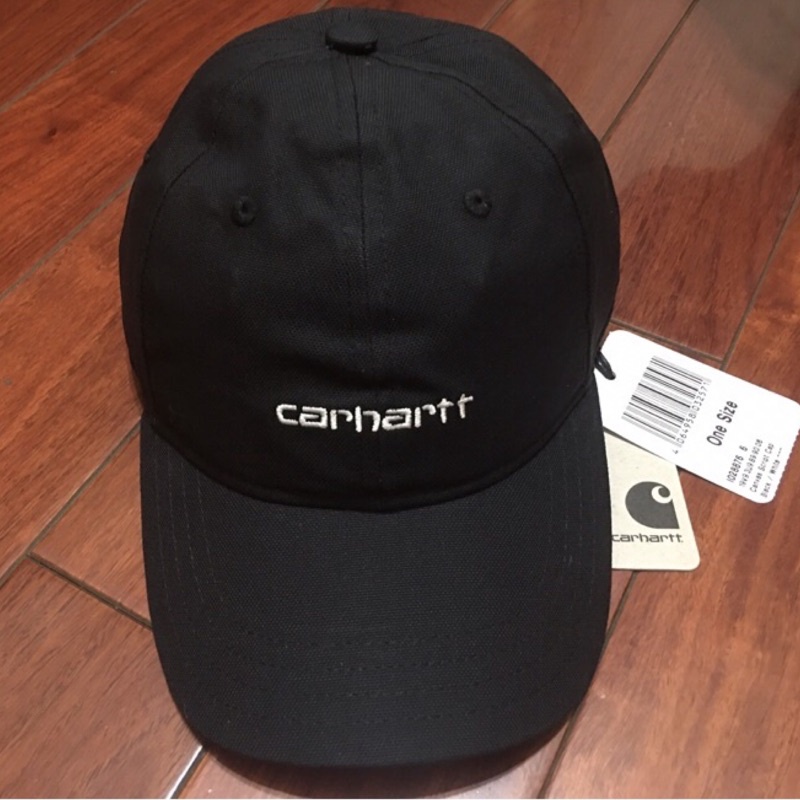 CARHARTT WIP CANVAS SCRIPT CAP 卡哈老帽可調式現貨| 蝦皮購物