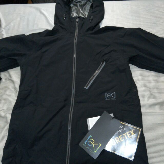 Burton [ak] 2L Cyclic JK Jacket Gore-Tex防水防風滑雪帽外套男黑色防