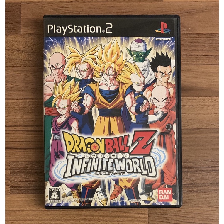 PS2 七龍珠Z 無限世界 正版遊戲片 原版光碟 日文版 日版適用 二手片 SONY | 蝦皮購物
