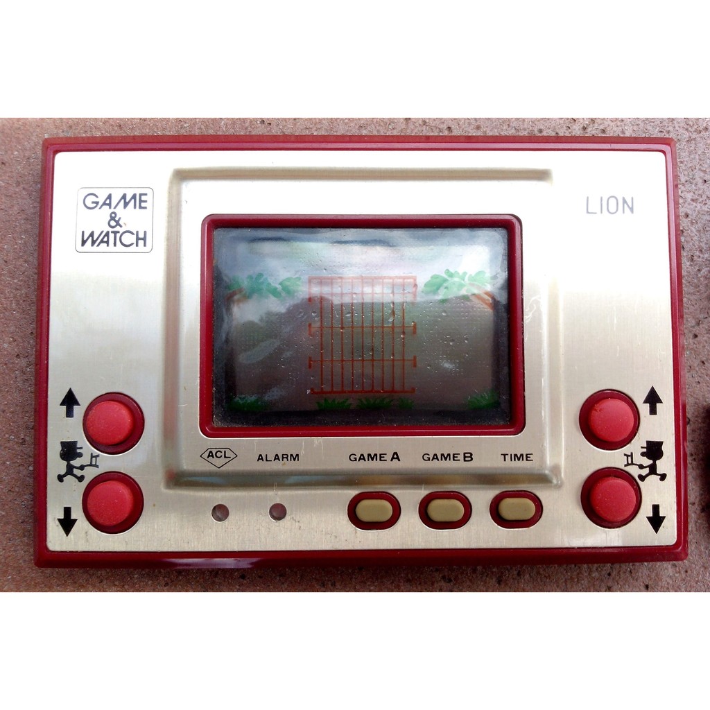 任天堂 Nintendo-掌上型遊戲 Game & Watch-捉獅子Lion