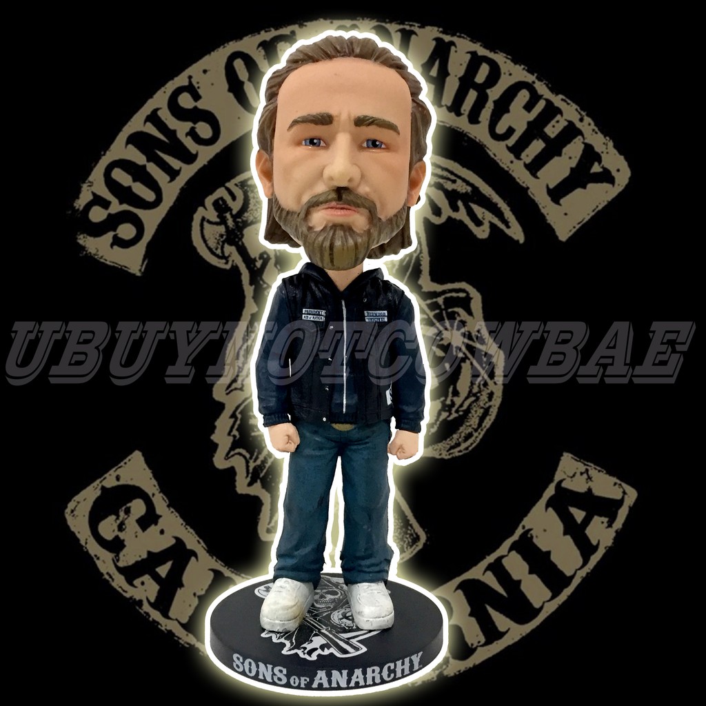 Sons of Anarchy 飆風不歸路混亂之子賈克斯泰勒Jax Teller 摩托車哈雷搖頭公仔瑪雅幫| 蝦皮購物