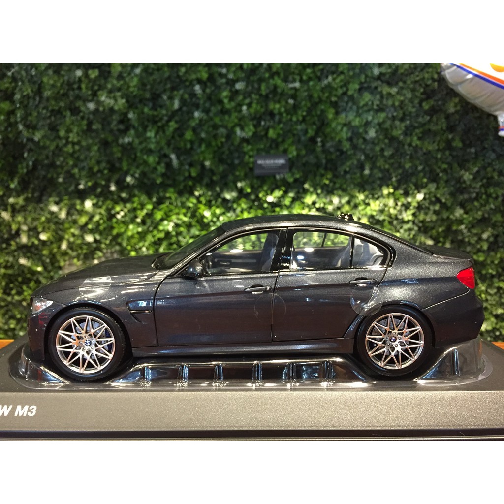 1/18 Norev BMW M3 F80 2016 Mineral Grey 80432411554【MGM】 | 蝦皮購物