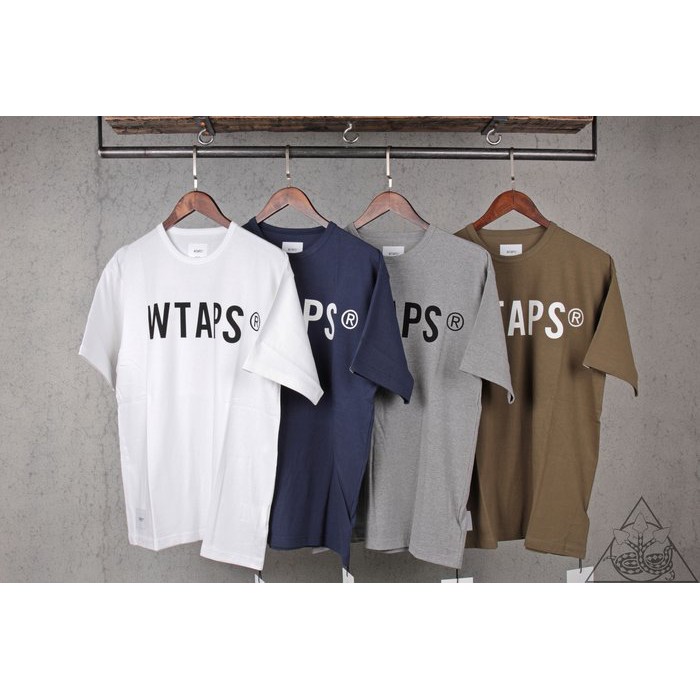 HYDRA】Wtaps Banner SS Cotton Tee 目錄字體純棉短T【WTS150】 | 蝦皮購物