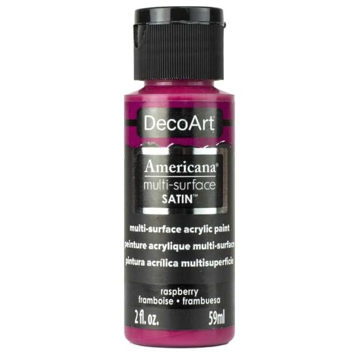 DecoArt Acrylics Mehrzweckfarbe Lemon Zest Satin – 59 Ml, Für Holz, Leinwand, Papier & Mehr
