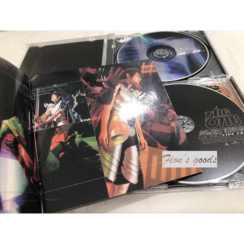 Jay 周杰倫『THE ONE 演唱會』LIVE專輯2CD+VCD (附紙盒／絕版)~ 周董