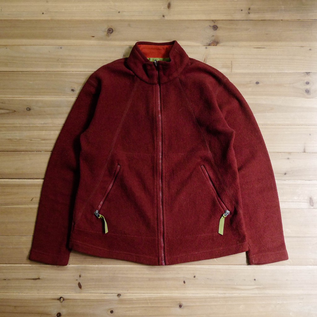白木11》🇺🇸 90s Patagonia synchilla fleece 美國製酒紅刷毛長袖外套