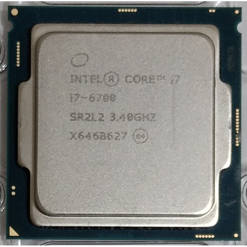 Intel core 六代 i7-6700 CPU (1151 腳位) 附原廠風扇