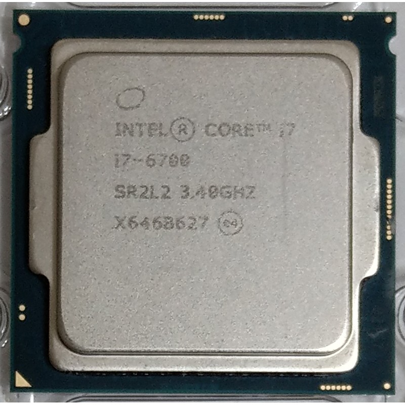 Intel core 六代i7-6700 6700T CPU (1151 腳位) 附原廠風扇| 蝦皮購物