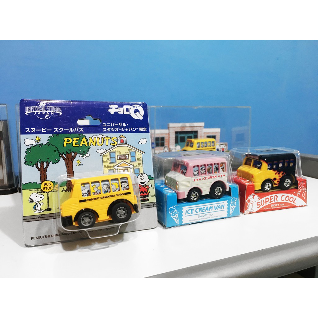 チョロQ SNOOPY TOWN SUPER COOL BUS スヌーピー 突っ走る バス