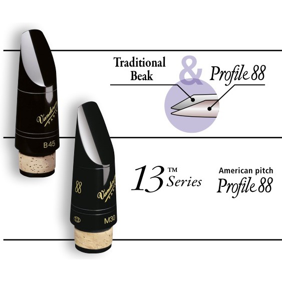 現代樂器】法國Vandoren M30 (CM318/CM3188) Bb豎笛吹嘴| 蝦皮購物