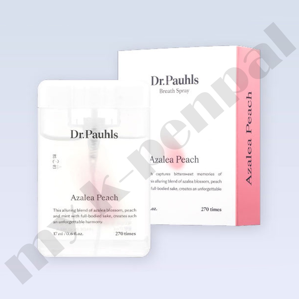 [Dr.Pauhls] 呼吸噴霧 17 毫升 (桃子 / 百合) Breath spray / 從韓國運來的 蝦皮購物