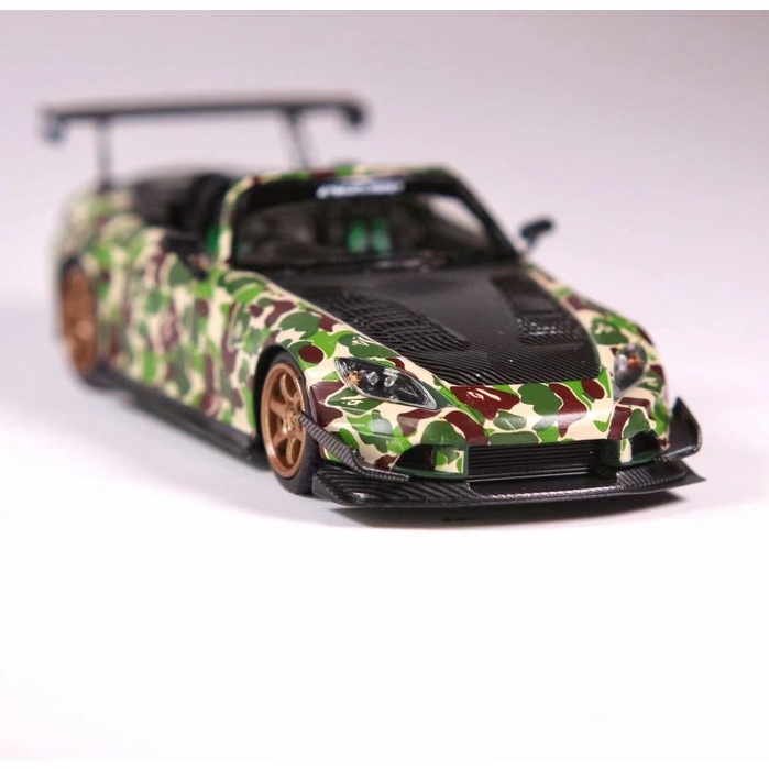 模例】Wild Fire 1/64 HONDA S2000 VOLTEX 迷彩| 蝦皮購物