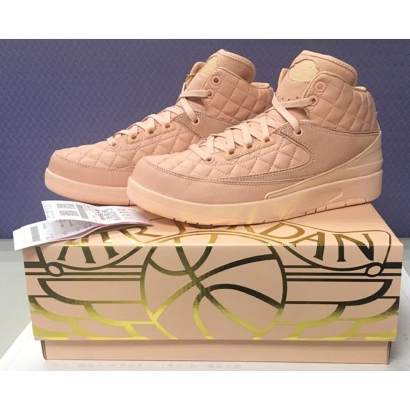 Nike Air Jordan 2 X Just Don Chanel 台灣公司貨 附發票 7Y 25CM 女鞋 香奈兒