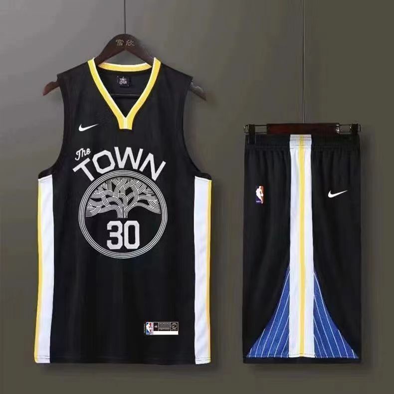 開發票勇士隊 籃球服 Curry30號球衣 無袖背心 NK球服套裝 湯普森11號球衣 吸濕排汗 NBA明星球衣 運動套裝 | 蝦皮購物