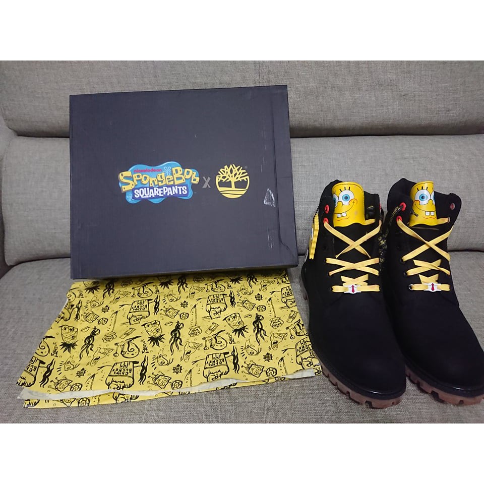 timberland sponge bob