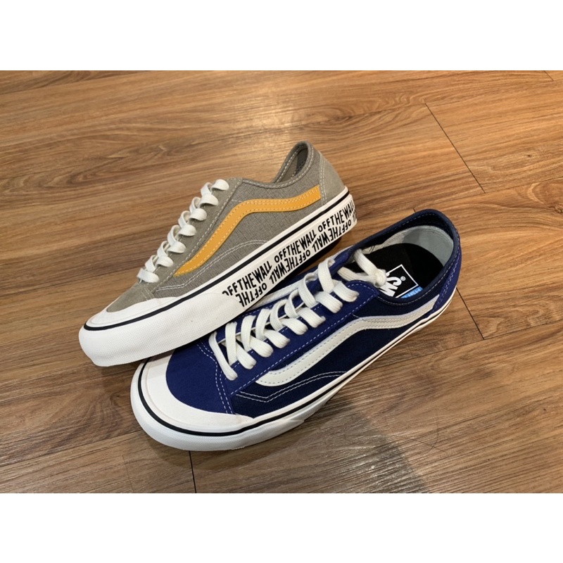 unclev1966] Vans Style 36 Decon SF 灰/深藍串標鯊魚秋冬塗鴉