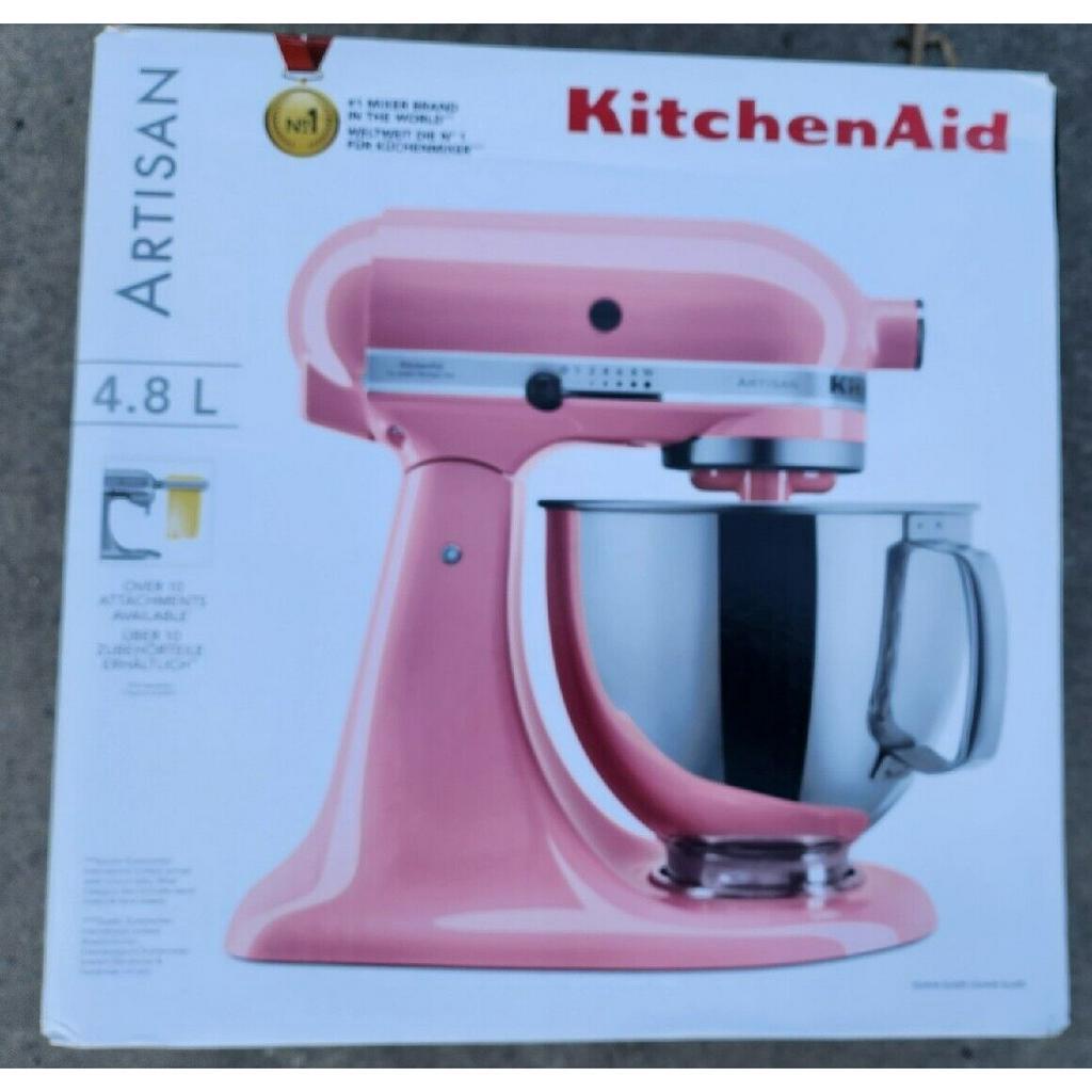 老美代購開發票220V KitchenAid 5KSM150PSBGU 粉色全新品| 蝦皮購物