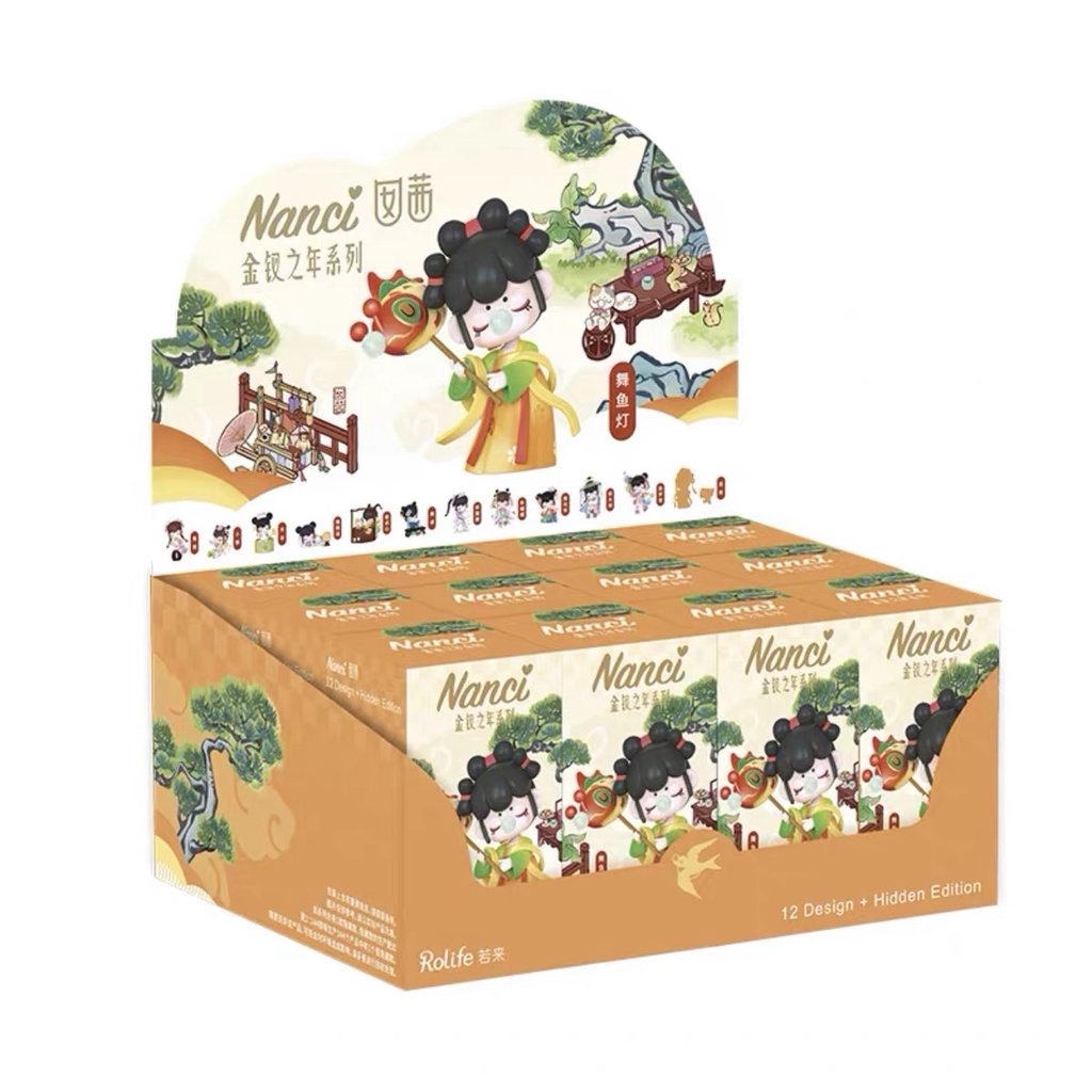單款販售現貨金釵之年rolife若來Nanci囡茜金釵之年系列盲盒金釵之年