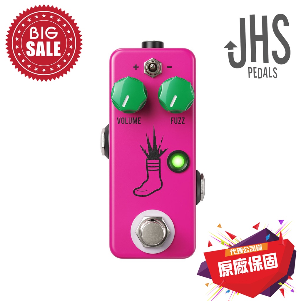 美國手工』 JHS Mini Foot Fuzz V2 效果器破音公司貨| 蝦皮購物