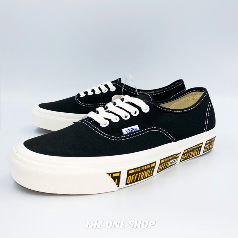 TheOneShop VANS AUTHENTIC Style 44 DX 黑色黑黃奶油底VA0A5KX4AXB