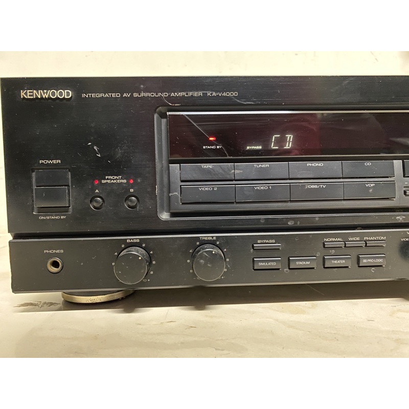 KENWOOD サラウンドアンプ KA-V4000 KENWOOD サラウンドアンプ KA-V4000 傷や汚れあり】【通電確認済み