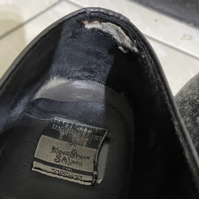 二手］Underground x moonspoon saloon 聯名厚底鞋38號24公分  