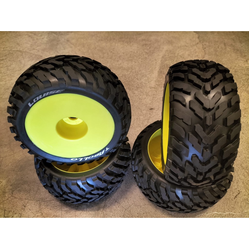 Louise Felge, 1/8 Truggy, 0 Offset weiß (2 Stück), LT398W