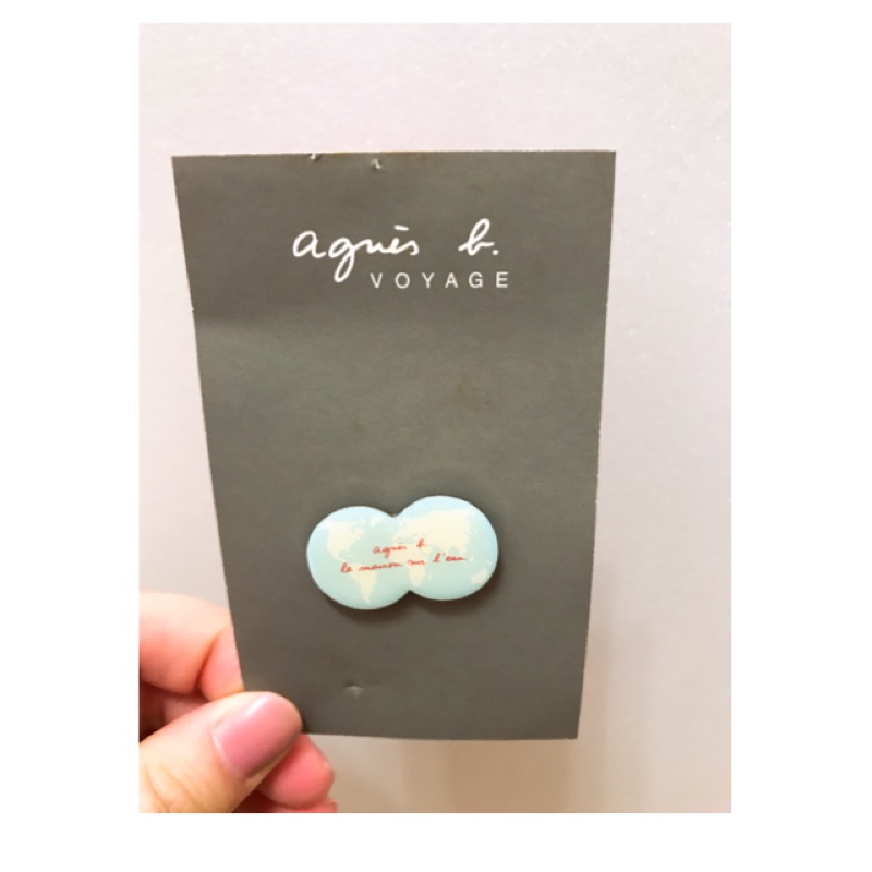 現貨✨ 日本 Agnes b. VOYAGE 別針 絕版品 情人節 生日禮物