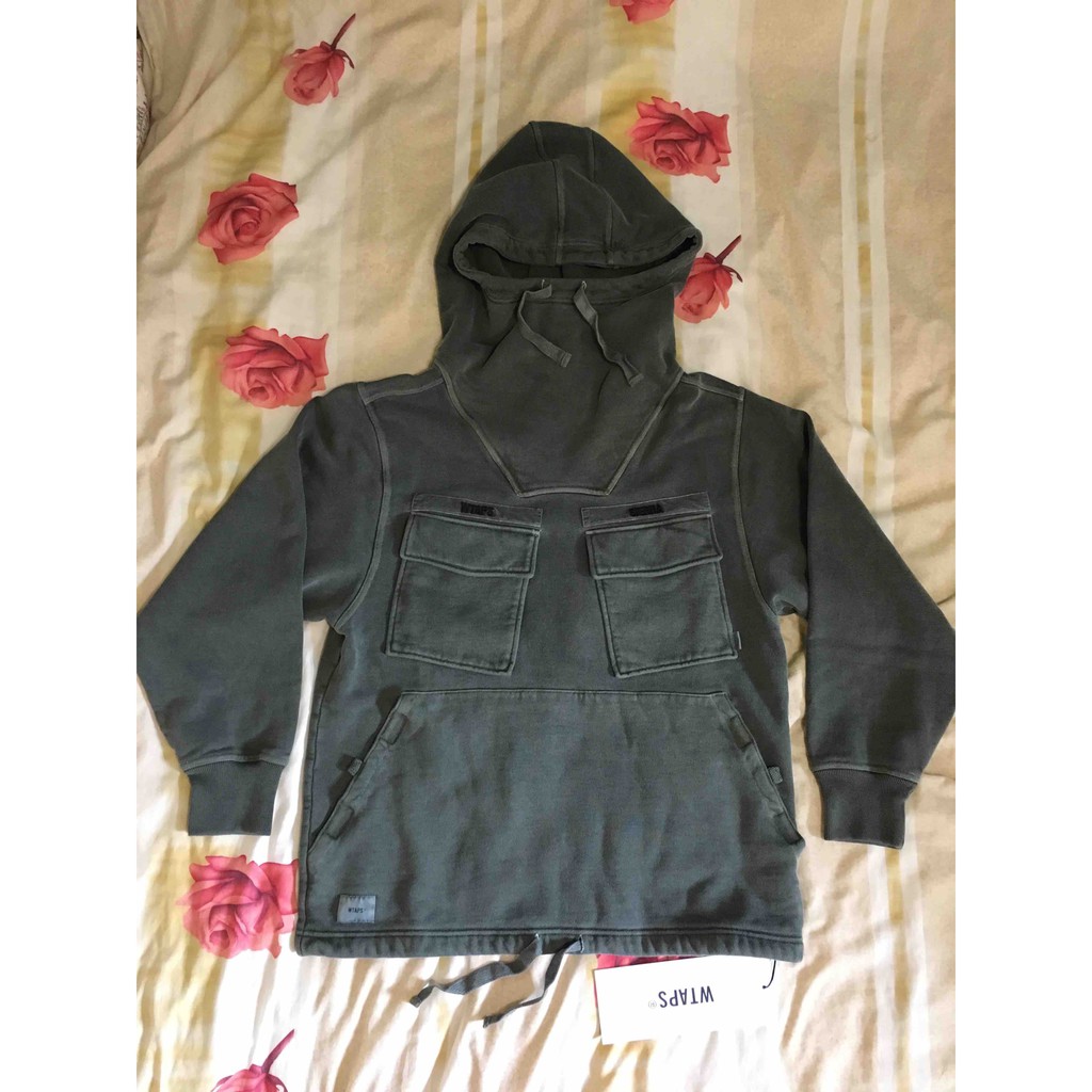 19SS WTAPS PARA SWEATSHIRT COPO JUNGLE BUDS OD 軍綠余文樂六叔帽T  