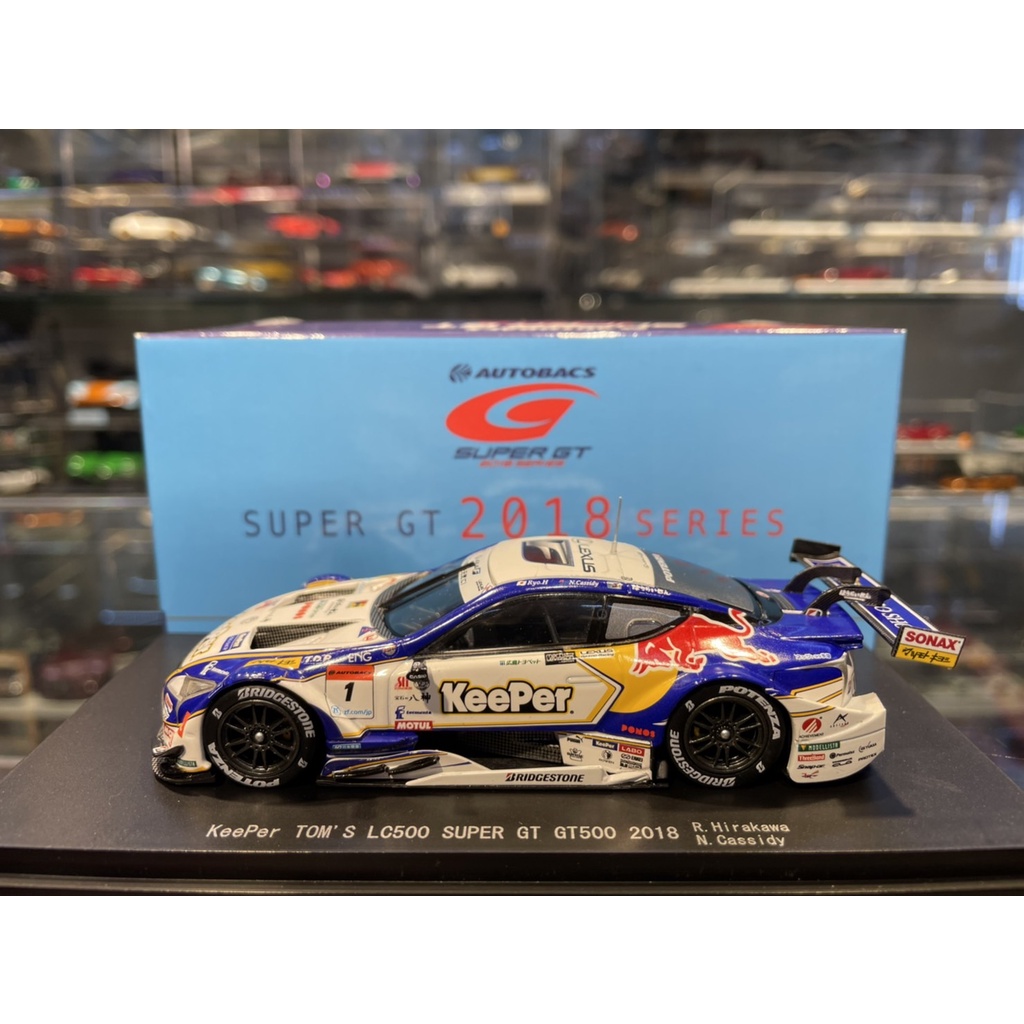 EBBRO 45633 KeePer TOM'S LC500 SUPER GT GT500 2018 1/43 總